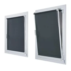 Tenda Clip & Fix colore grigio 150x180 cm