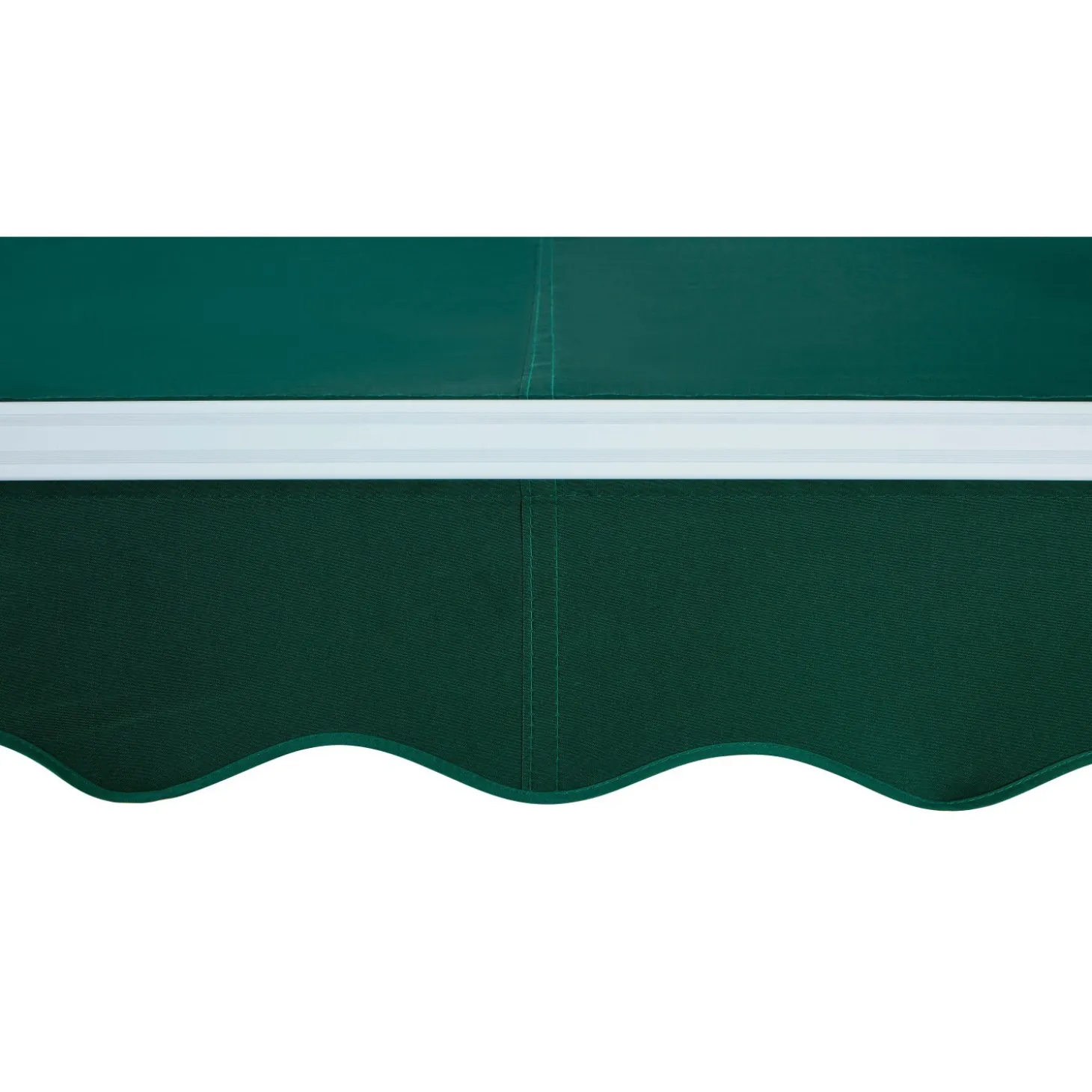 Tenda da sole a braccio reclinabile 395x250 cm verde