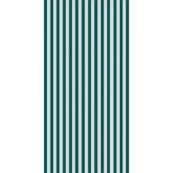 Tenda da sole a caduta verticale con anelli 145x300 cm verde rigato