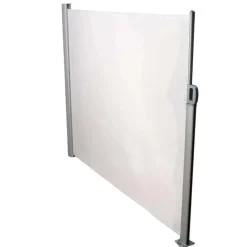 Tenda da sole laterale in tessuto 300x160 cm grigio