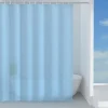 Tenda doccia Basic in peva 180x200 cm azzurra