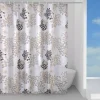 Tenda doccia Caffè in tessuto 180x200 cm beige