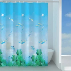 Tenda doccia Paradise in peva 240x200 cm multicolor
