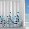 Tenda doccia Ricordi in tessuto 180x200 cm multicolor