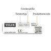 Tenda parasole Velux manuale da esterno in rete nera