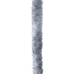 Tenda per porta in ciniglia di polipropilene 120x230 cm grigio
