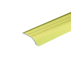 Terminale in alluminio forato oro Piedal spessore 10 mm 0,9 m