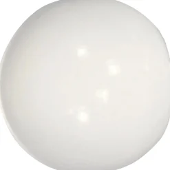 Terminale per bastone tenda Ball bianco Ø 2 cm 2 pz