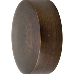 Terminale per bastone tenda Cap bronzo Ø 2,5 cm 2 pz