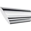 Terminale per bastone tenda Rag cromo Ø 2 cm 2 pz