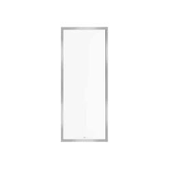 Terzo lato sixty 80 cm vetro 6 mm trasparente h 190 cm