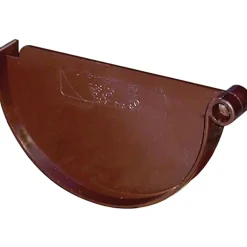 Testata per giunto in PVC con scarico marrone 25 cm