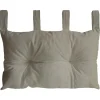 Testiera letto ecopelle ecru 45x70 cm