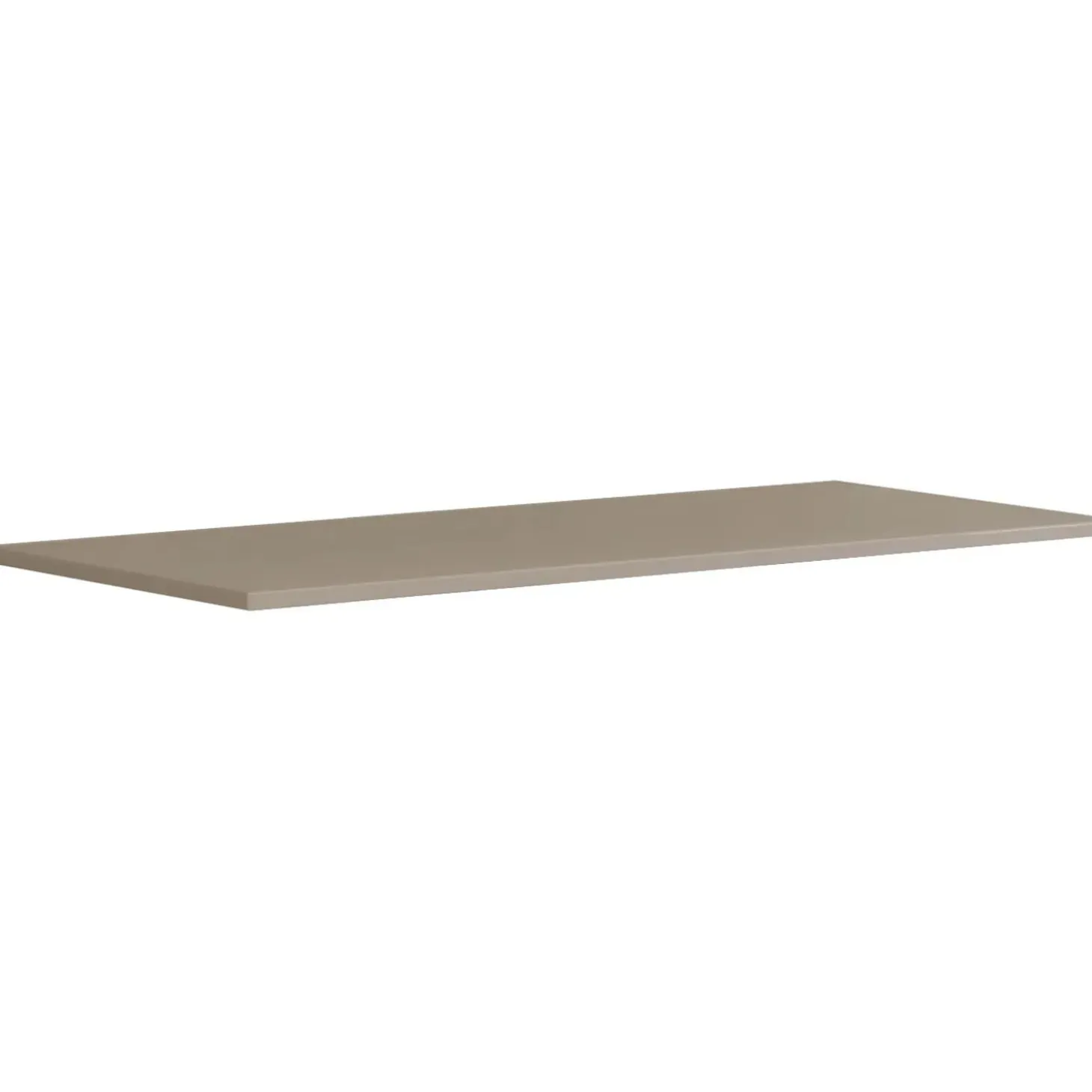 Top di finitura Bali laccato lucido visone l99,7 x h1,8 x p45,5 cm