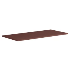 Top di finitura in truciolare 99,7x1,8x45,5 cm laccato opaco rosso Jaipur