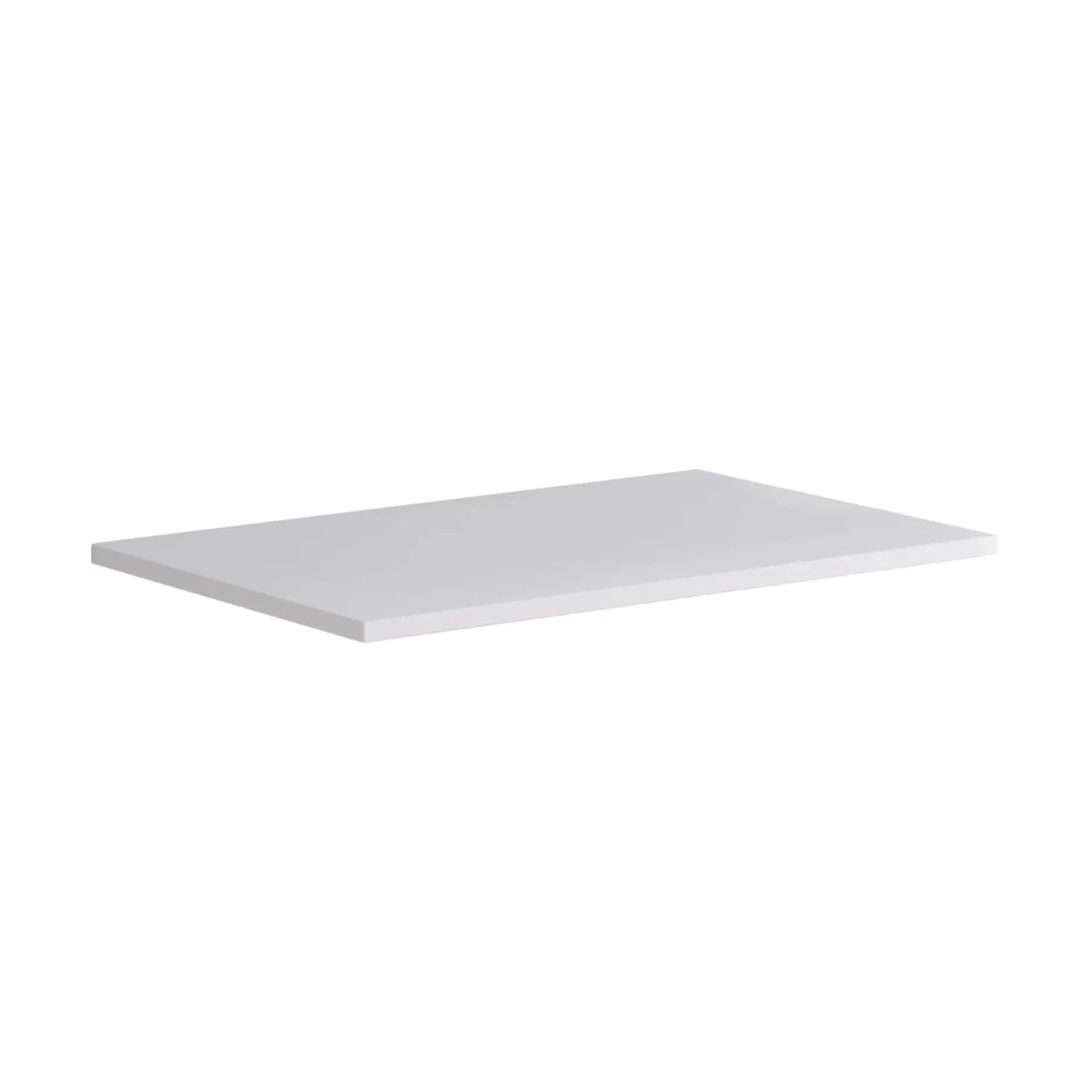Top di finitura in truciolare 79,7x1,8x45,5 cm Bianco opaco