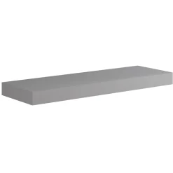 Top scatolato senza staffe 140x10x46 cm Grigio