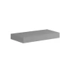 Top scatolato senza staffe 100x10x46 cm malta grigia
