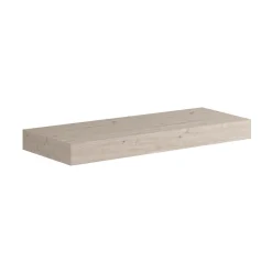 Top scatolato senza staffe 120x10x46 cm Rovere chiaro