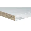 Top cucina marmo bianco venato 3040x600x38 mm