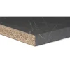 Top cucina marmo nero venato 2040x600x28 mm