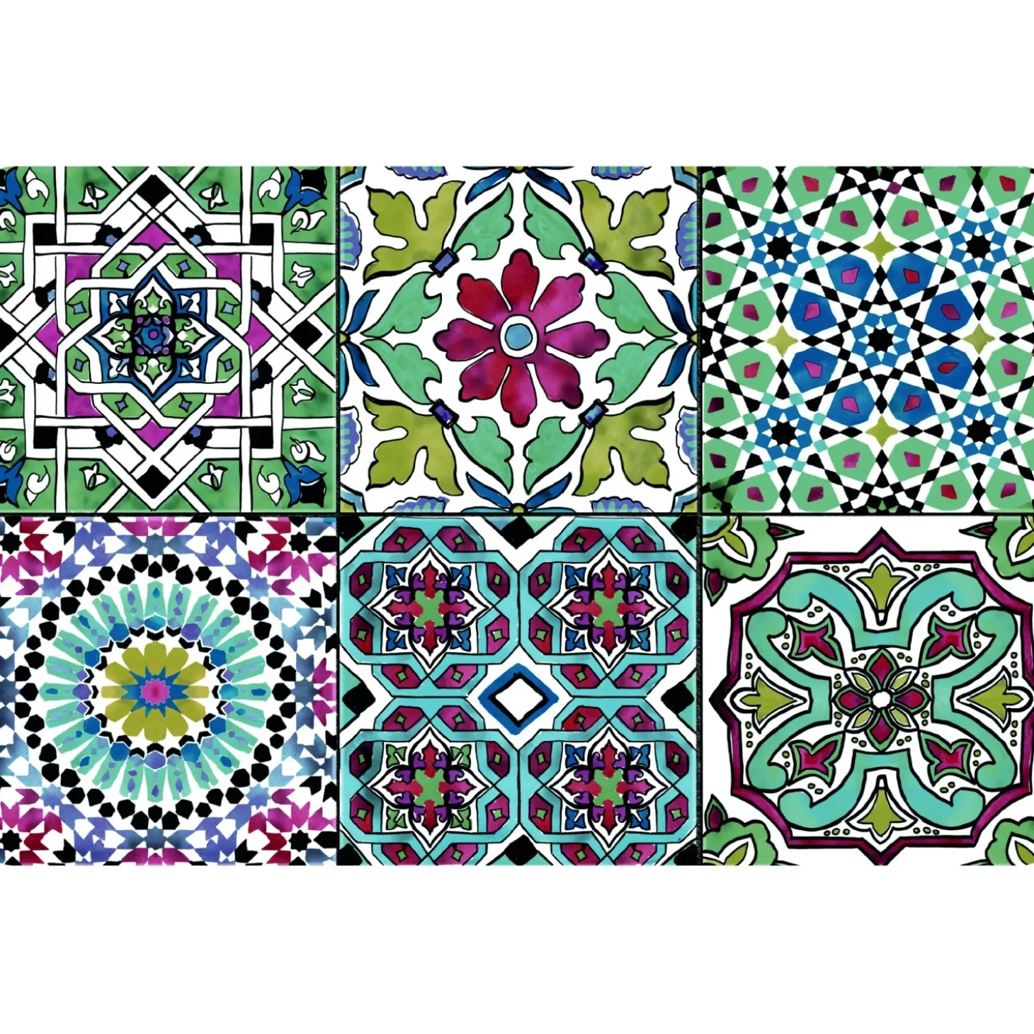 Tovaglietta americana Rio Faroso multicolor 29x44 cm