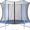 Trampolino rotondo da giardino per bambini L305xH256 cm