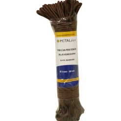 Treccia veneziana marrone ø 3 mm 20 mt