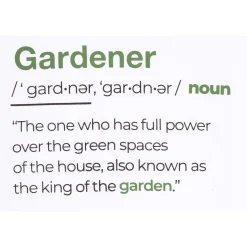 T-shirt unisex Verdemax Gardener bianco XS