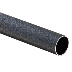 Tubo in acciaio grigio martellato 3 mt