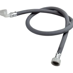Tubo carico lavatrice con curvetta 3/4" FF x 3 m