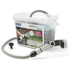 Tubo irrigazione autoestensibile Kit AQUAGO BOX 30 m x Ø 12,5 mm grigio