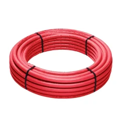 Tubo Multistrato PE-RT isolato rosso rotolo da 100m diametro 20x2mm