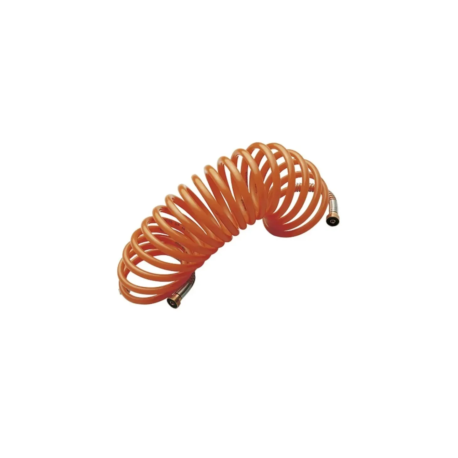Tubo per aria compressore a spirale 5 m attacco a baionetta