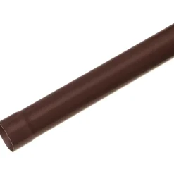 Tubo pluviale in PVC marrone Ø 80 mm - 1 m