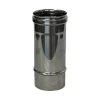 Tubo rigido per camino lineare inox AISI 316 Ø 80 mm x H 1000 mm