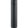 Tubo smaltato lineare porcellanato nero opaco L 50 cm Ø 15 cm