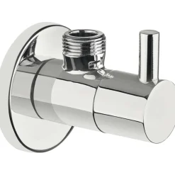 Valvola ad angolo con cartuccia in ceramica 1/2 - 1/2 cromo