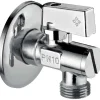 Valvola ad angolo per sciacquone 1/2"x1/2" cromo
