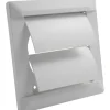 Valvola di chiusura automatica colleg. tubi 165 x 165 mm Bianco / Ø 125 mm