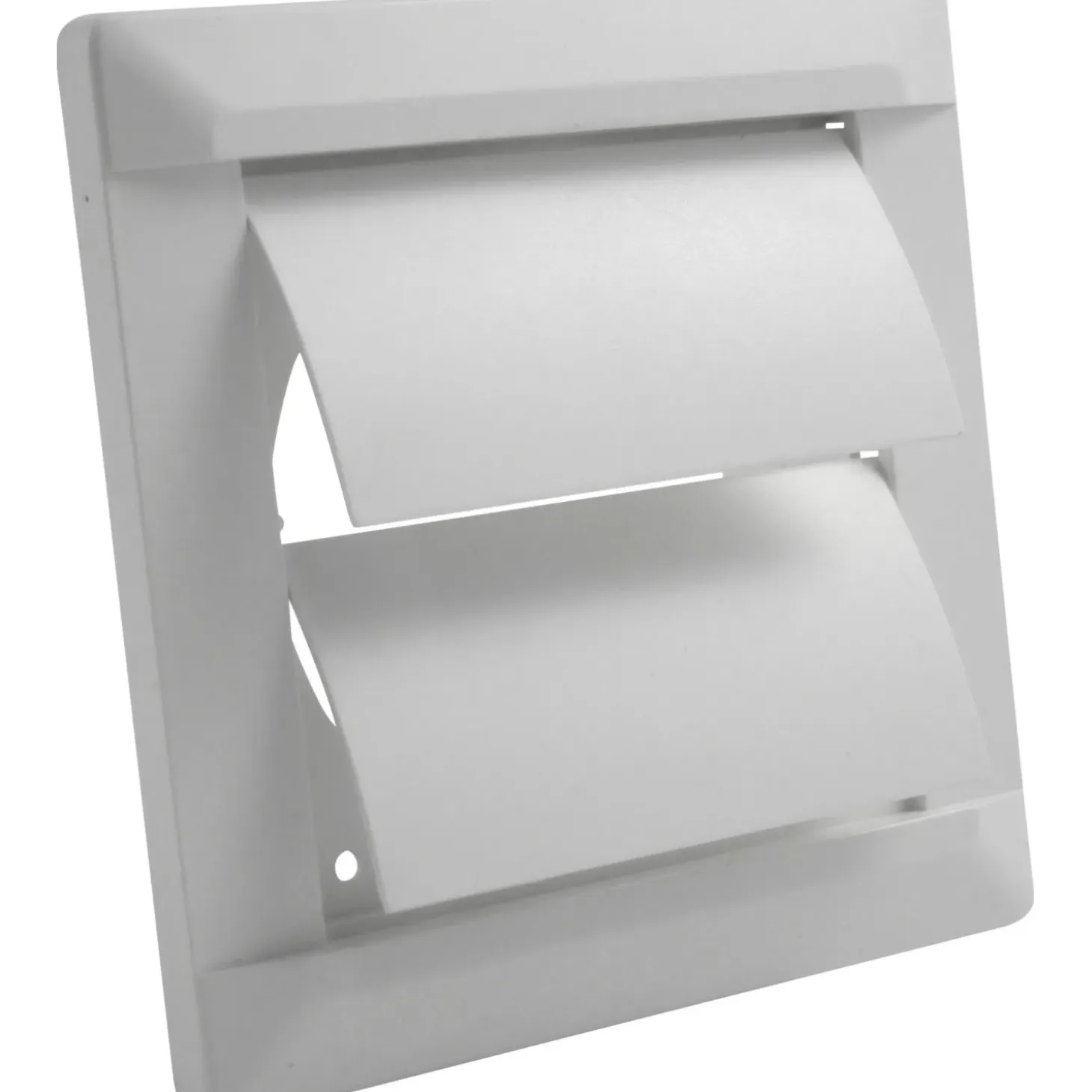 Valvola di chiusura automatica colleg. tubi 165 x 165 mm Bianco / Ø 125 mm