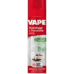 VAPE Insetticida spray scarafaggi e formiche 400 ml