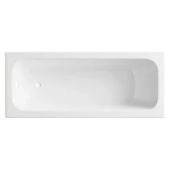 Vasca da bagno da incasso rettangolare Cabaiguán 160 cm bianco in acrilico