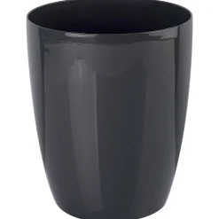Vaso ORCHID colore antracite in plastica cm 13
