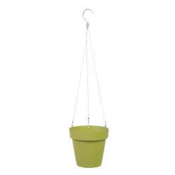 Vaso per piante da appendere Mymood Air 20 cm verde plastica riciclata