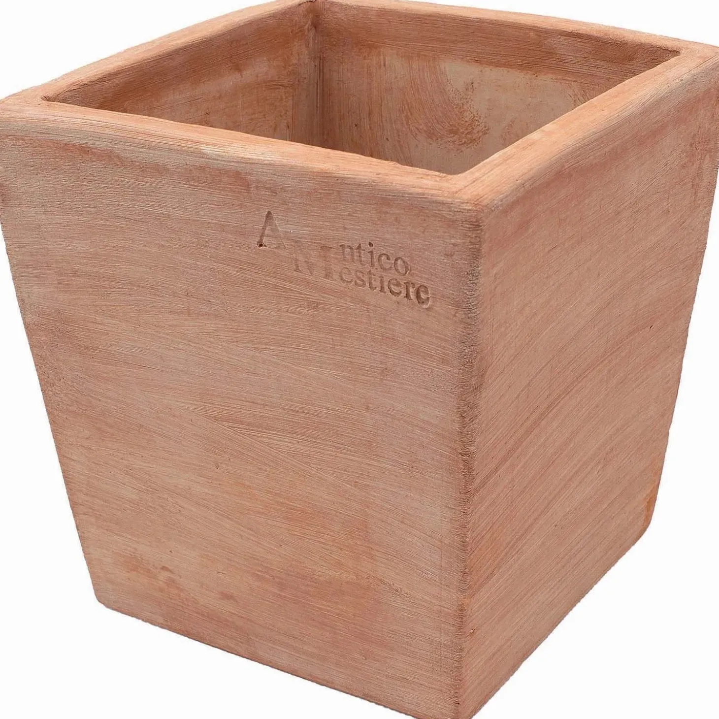 Vaso Quadro Moderne in terracotta artigianale 30x30x30 cm