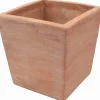 Vaso Quadro Moderne in terracotta artigianale 20x20x20 cm