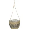 Vaso sospeso grigio naturale Ø 22 x 17 cm