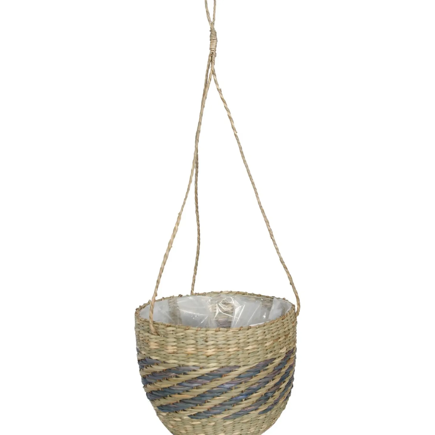 Vaso sospeso grigio naturale Ø 22 x 17 cm