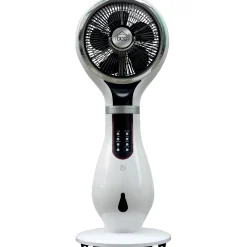 Ventilatore a piantana DCG 5 pale Ø 40 cm bianco